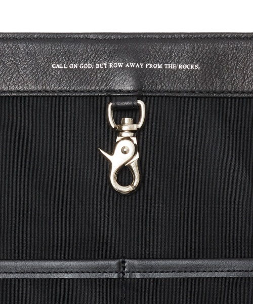 CRIMIE（クライミー）の「LEATHER TOTE BAG（トートバッグ・メンズ・ブラック・ONE SIZE）」の5枚目の写真