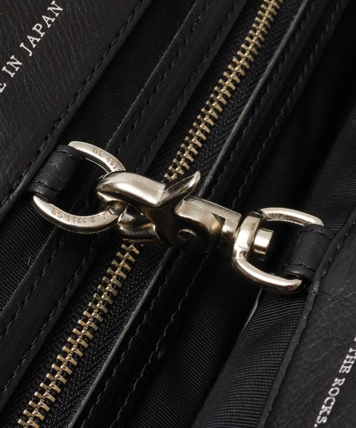 CRIMIE（クライミー）の「LEATHER TOTE BAG（トートバッグ・メンズ・ブラック・ONE SIZE）」の7枚目の写真
