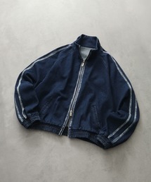 welise（ウェライズ）の「【welise ウェライズ】フェードブリーチサイドライン 13ozデニムトラックジャケット（ジャージ）」