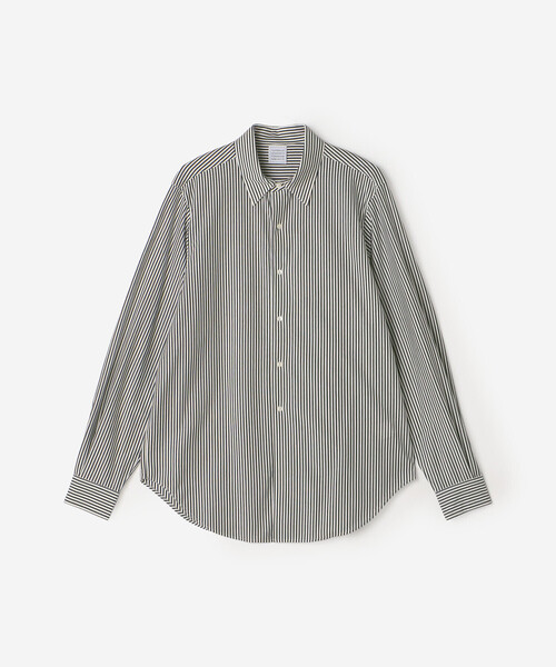 GOOD PEOPLE GOOD STITCHING GOOD PRODUCT(グッドピープルグッドスティッチンググッドプロダクト)の「GOOD PEOPLE GOOD STITCHING GOOD PRODUCT | 〈別注〉レギュラーカラー長袖シャツ MEN(シャツ/ブラウス・メンズ・ホワイト系その他/ブルー系その他・M/L)」の2枚目の写真