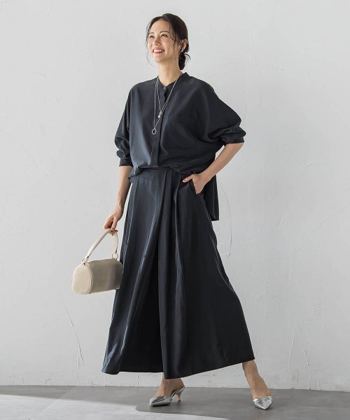 LAUTREAMONT(ロートレアモン)の「ビューティースエードパンツ(その他パンツ・レディース・チャコールグレー/グリーン/ベージュ・9号/7号)」の13枚目の写真