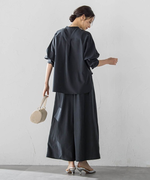 LAUTREAMONT(ロートレアモン)の「ビューティースエードパンツ(その他パンツ・レディース・チャコールグレー/グリーン/ベージュ・9号/7号)」の14枚目の写真