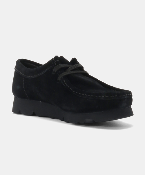 Clarks(クラークス)の「Clarks Wallabee GTX 26179258(モカシン/デッキシューズ・レディース・ブラック・55/50/45/40)」の5枚目の写真