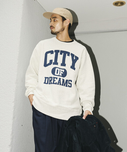 Champion(チャンピオン)の「Champion/チャンピオン 別注 REVERSE WEAVE VINTAGE WASH PRINT SWEAT/リバースウィーブ ヴィンテージウォッシュ プリント スウェット(スウェット・メンズ・チャコールグレー/ライトグレー/ブラック/ネイビー/ブラウン/グレー/シルバー/インディゴブルー/グリーン/ナチュラル・SMALL/MEDIUM/LARGE/X-LARGE)」の20枚目の写真