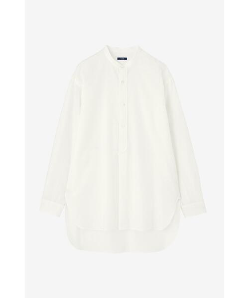 YLEVE(イレーヴ)の「YLEVE / CUPRA COTTON TENCEL LAWN P/O SH(シャツ/ブラウス・メンズ・ホワイト/ベージュ・3/4)」の19枚目の写真