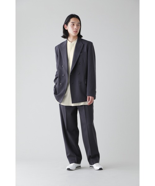 YLEVE(イレーヴ)の「YLEVE / CUPRA COTTON TENCEL LAWN P/O SH(シャツ/ブラウス・メンズ・ホワイト/ベージュ・3/4)」の17枚目の写真