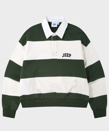 WOMEN レトロ 1941 ストライプ襟スウェット (JR5TSF825GN)