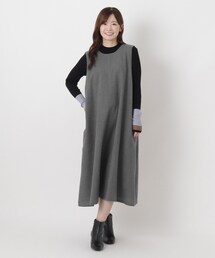 ネル前後着用ワンピース