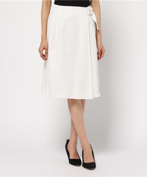 NATURAL BEAUTY BASIC（ナチュラルビューティーベーシック）の「ベルテッドスカート（スカート・レディース・ホワイト系その他・SMALL/MEDIUM/X-SMALL）」の11枚目の写真