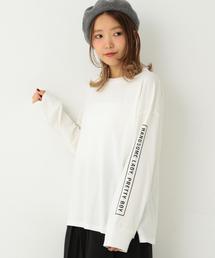 Another Edition | 袖ロゴロングスリーブＴ/ AEBC C ﾛｺﾞ SL ﾛﾝ TEE(Tシャツ/カットソー)