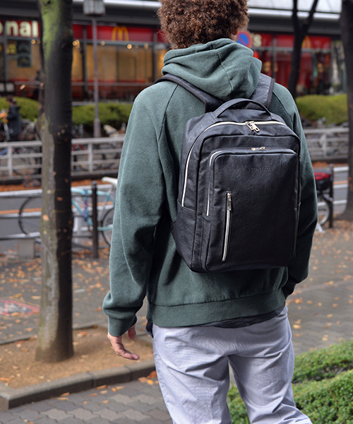 TRANSIT GATE（トランジットゲート）の「Transit Gate G1 ビジネス バックパック リュックサック（バックパック/リュック・メンズ・ブラック/ブラウン/グレー/ネイビー/ダークグレー・FREE）」の6枚目の写真