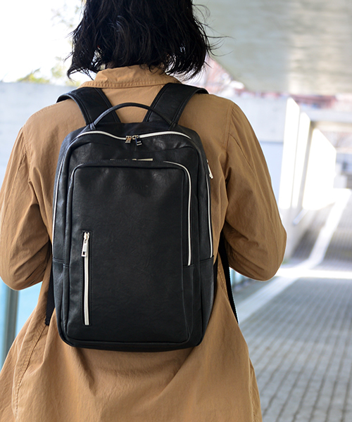 TRANSIT GATE（トランジットゲート）の「Transit Gate G1 ビジネス バックパック リュックサック（バックパック/リュック・メンズ・ブラック/ブラウン/グレー/ネイビー/ダークグレー・FREE）」の22枚目の写真