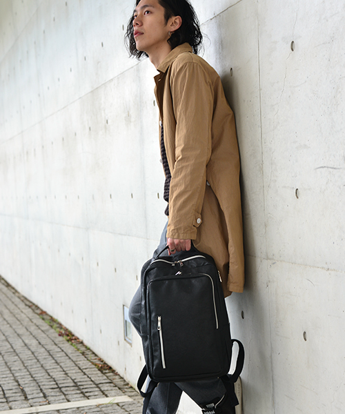 TRANSIT GATE（トランジットゲート）の「Transit Gate G1 ビジネス バックパック リュックサック（バックパック/リュック・メンズ・ブラック/ブラウン/グレー/ネイビー/ダークグレー・FREE）」の17枚目の写真