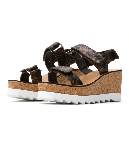 Mila Owen ミラオーウェン の コルクソールサンダル サンダル Wear