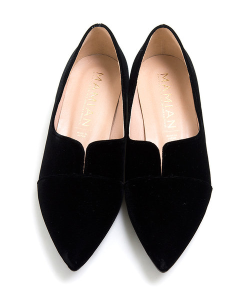 MAMIAN（マミアン）の「ポインテッドトゥ 切り替え ドレスシューズ（ドレスシューズ・レディース・ブラック/ブラック系その他/シルバー/シルバー系その他/ブラック系その他2/ブラック系その他3/グレイッシュベージュ/レオパード/ブラック系その他4/ホワイト系その他/ブラック系その他5/ベージュ×ブラック/ダークブラウン/アイボリー/ベージュ系その他・23.0cm/25.0cm/24.5cm/23.5cm/22.5cm/24.0cm/21.5cm/22.0cm/25.5cm）」の5枚目の写真