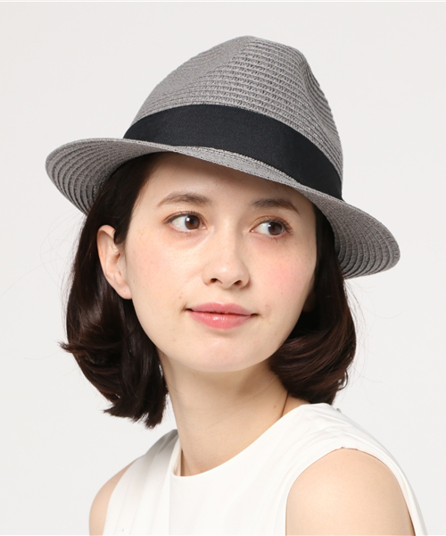 N.（N. Natural Beauty Basic）（エヌエヌナチュラルビューティーベーシック）の「ベーシックブレードマニッシュＨＡＴ（ハット・レディース・グレー/ベージュ/ホワイト系その他・FREE）」の2枚目の写真