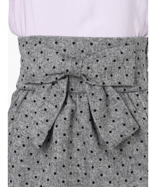 merry jenny(メリージェニー)の「ハイウエストリボンスカート(スカート・レディース・ブラック/ブラウン・FREE)」の5枚目の写真