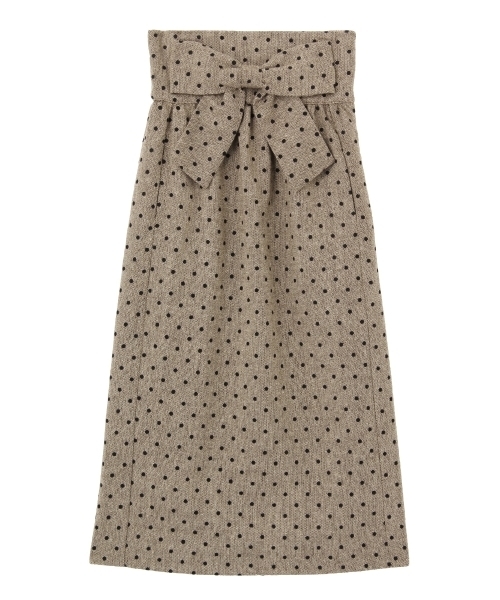 merry jenny(メリージェニー)の「ハイウエストリボンスカート(スカート・レディース・ブラック/ブラウン・FREE)」の12枚目の写真