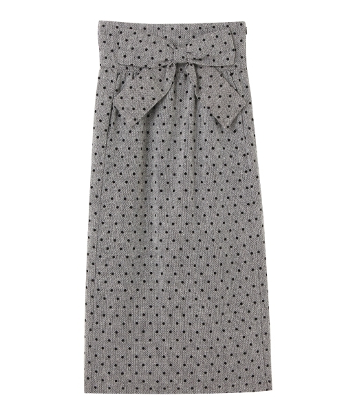 merry jenny(メリージェニー)の「ハイウエストリボンスカート(スカート・レディース・ブラック/ブラウン・FREE)」の10枚目の写真