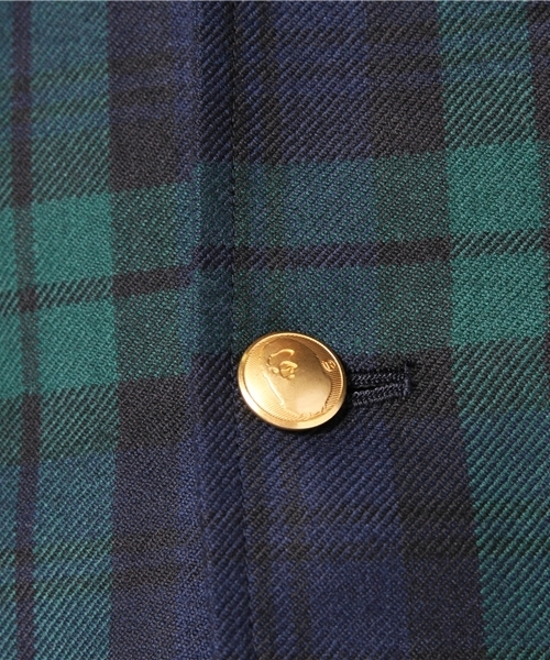 A BATHING APE（アベイシングエイプ）の「TARTAN CHECK SCHOOL JACKET（テーラードジャケット・メンズ・レッド/グリーン/ブルー・LARGE/MEDIUM/SMALL）」の12枚目の写真