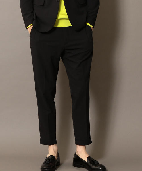 BEAUTY&YOUTH UNITED ARROWS（ビューティーアンドユースユナイテッドアローズ）の「BY ”TORAY” ドライ シアサッカー アンクルパンツ о（スラックス・メンズ・その他/ネイビー/ブラック・LARGE/SMALL/X-LARGE/MEDIUM）」の17枚目の写真