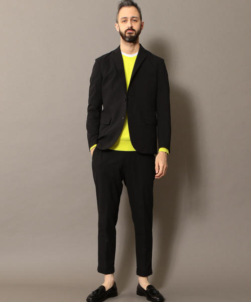 BEAUTY&YOUTH UNITED ARROWS（ビューティーアンドユースユナイテッドアローズ）の「BY ”TORAY” ドライ シアサッカー アンクルパンツ о（スラックス・メンズ・その他/ネイビー/ブラック・LARGE/SMALL/X-LARGE/MEDIUM）」の11枚目の写真