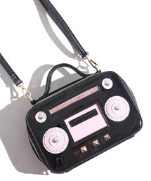 WEGO/ラジカセミニショルダーバッグ