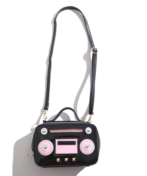 セール】WEGO/ラジカセミニショルダーバッグ（ショルダーバッグ