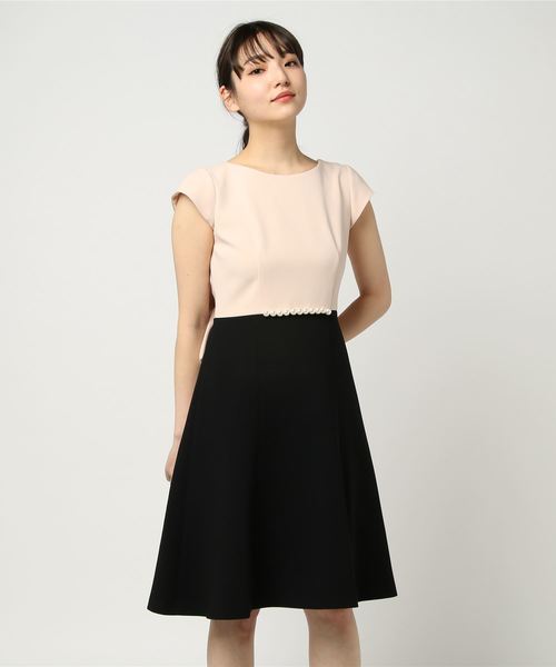 Jusglitty ジャスグリッティー の 配色バックリボンワンピース ワンピース Wear