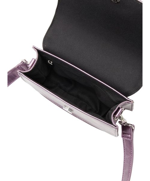 EVRIS（エヴリス）の「2WAYメタリックコンチョBAG（ボディバッグ/ウエストポーチ・レディース・ブラック/パープル/ブラウン/シルバー・FREE）」の16枚目の写真