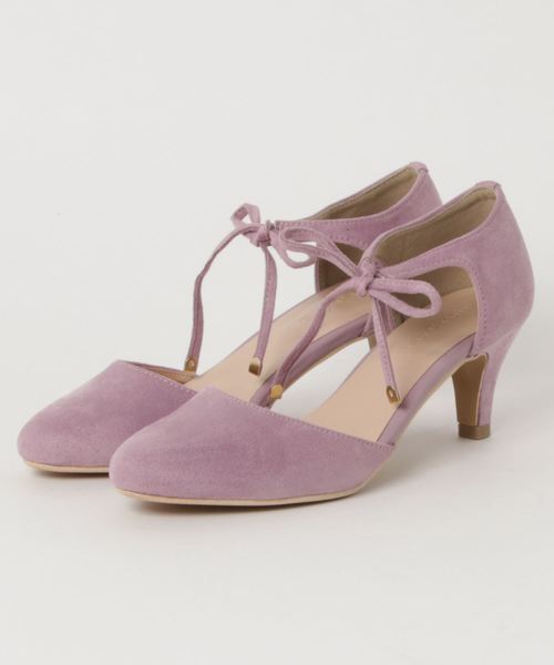 Ray Cassin レイカズン の アンクルリボンセパレートパンプス パンプス Wear