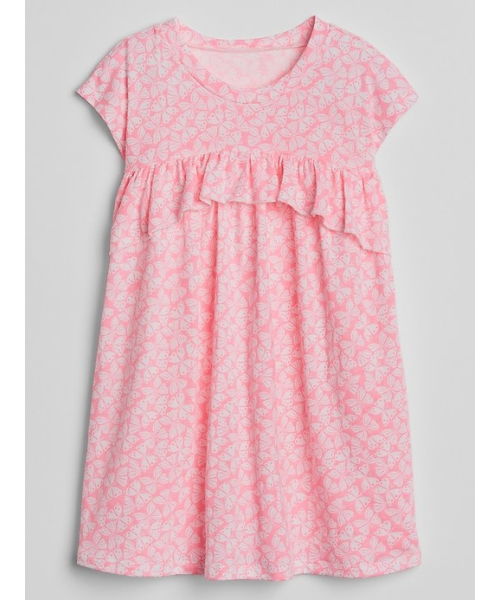 Gap ギャップ の Gap プリントフリルtシャツワンピース ワンピース Wear