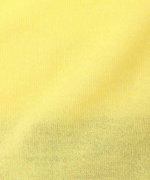 BALLSEY(ボールジィ)の「スーパーファインウール ハーフスリーブプルオーバー(ニット/セーター・レディース・ホワイト/チャコールグレー/ベージュ/イエロー/ラベンダー/バイオレット/ライトブルー/ダークブラウン/ネイビー/レッド・S/M/L)」の20枚目の写真