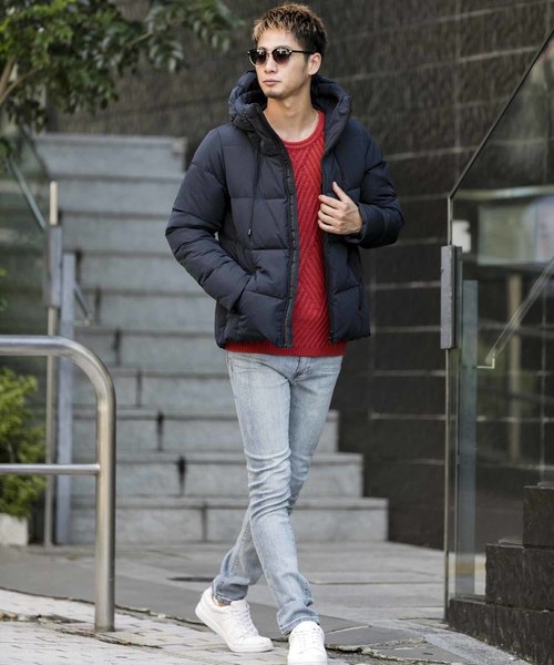 A.S.M（エーエスエム）の「ボリュームネック 2WAY ダウンジャケット