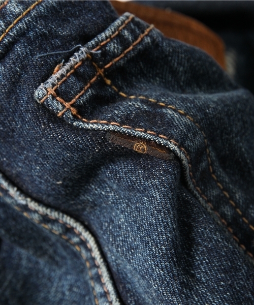 goa（ゴア）の「13ozデニムボーイズパンツ（デニムパンツ・レディース・ブラック/インディゴブルー・SMALL/MEDIUM）」の10枚目の写真