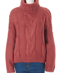 fifth | ボトルネックケーブルニット(ニット/セーター)