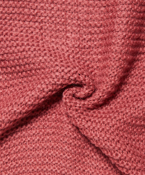 fifth（フィフス）の「ボトルネックケーブルニット（ニット/セーター・レディース・アイボリー/レッド/ブラウン・MEDIUM）」の11枚目の写真