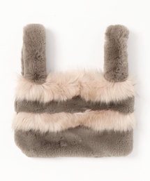 AMERICAN HOLIC | ・ボーダーファーマルシェバッグ(ハンドバッグ)