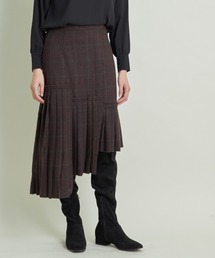 パネルプリーツスカート