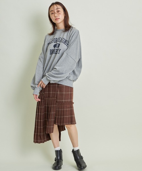 and R（アンドアール）の「パネルプリーツスカート（スカート・レディース・キャメル/グリーン/ブラウン・FREE）」の21枚目の写真