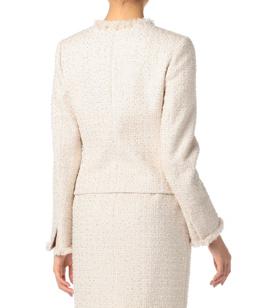 ESTNATION（エストネーション）の「ESTNATION / ツイードノーカラー