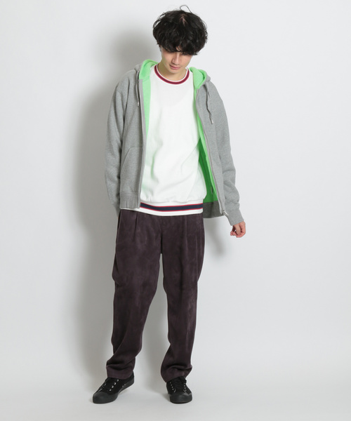 niko and...(ニコアンド)の「スウェードイージーパンツ(その他パンツ・メンズ・ブラック/カーキ/キャメル・MEDIUM/LARGE)」の5枚目の写真