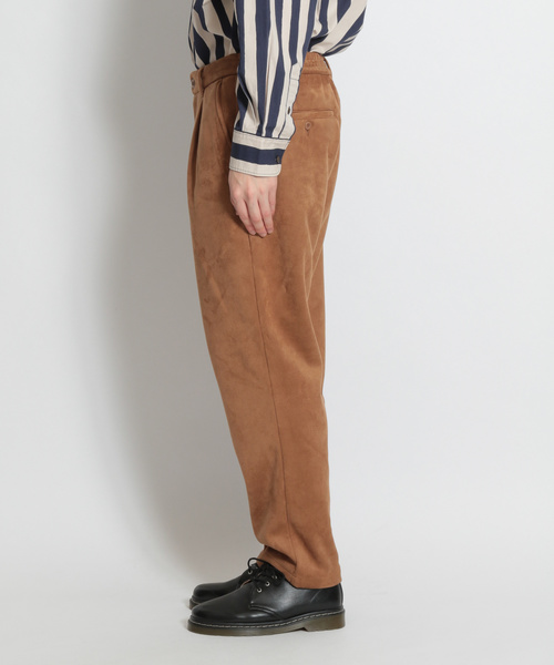 niko and...(ニコアンド)の「スウェードイージーパンツ(その他パンツ・メンズ・ブラック/カーキ/キャメル・MEDIUM/LARGE)」の8枚目の写真