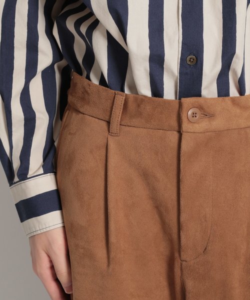 niko and...(ニコアンド)の「スウェードイージーパンツ(その他パンツ・メンズ・ブラック/カーキ/キャメル・MEDIUM/LARGE)」の10枚目の写真