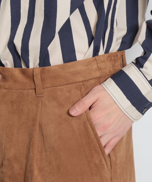 niko and...(ニコアンド)の「スウェードイージーパンツ(その他パンツ・メンズ・ブラック/カーキ/キャメル・MEDIUM/LARGE)」の11枚目の写真