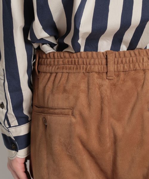 niko and...(ニコアンド)の「スウェードイージーパンツ(その他パンツ・メンズ・ブラック/カーキ/キャメル・MEDIUM/LARGE)」の13枚目の写真