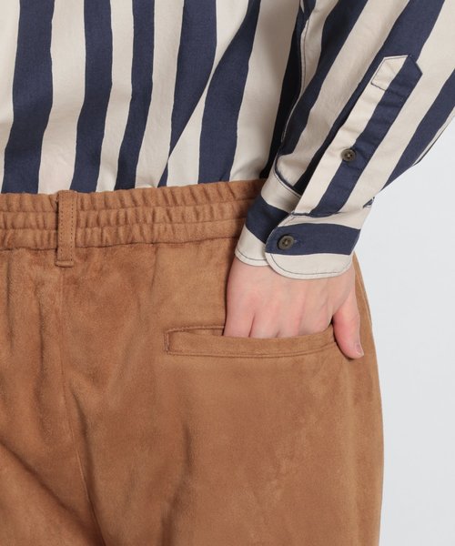 niko and...(ニコアンド)の「スウェードイージーパンツ(その他パンツ・メンズ・ブラック/カーキ/キャメル・MEDIUM/LARGE)」の14枚目の写真