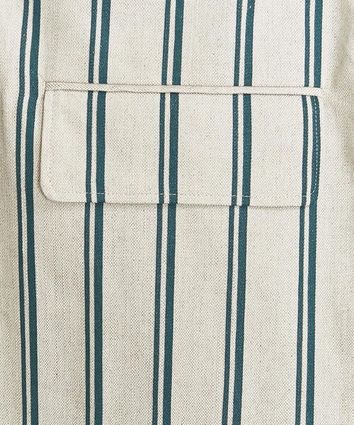 BEAUTY&YOUTH UNITED ARROWS(ビューティーアンドユースユナイテッドアローズ)の「BYストライプジャケット(テーラードジャケット・レディース・ナチュラル・MEDIUM/SMALL)」の9枚目の写真