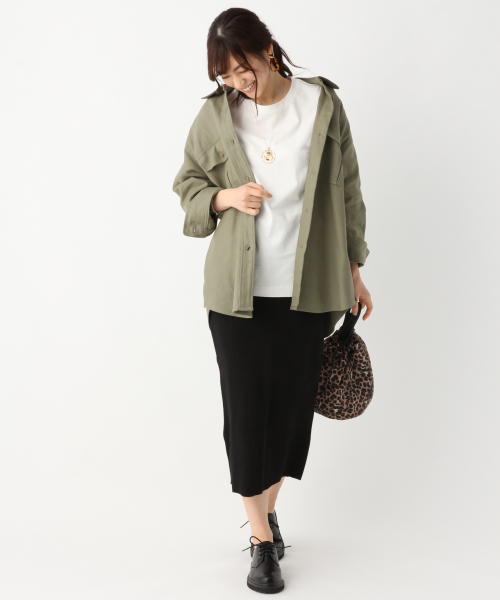 GLOBAL WORK(グローバルワーク)の「ベーシックロング長袖T/825973(Tシャツ/カットソー・レディース・ライトグレー/ホワイト/ブラック・LARGE/MEDIUM)」の9枚目の写真