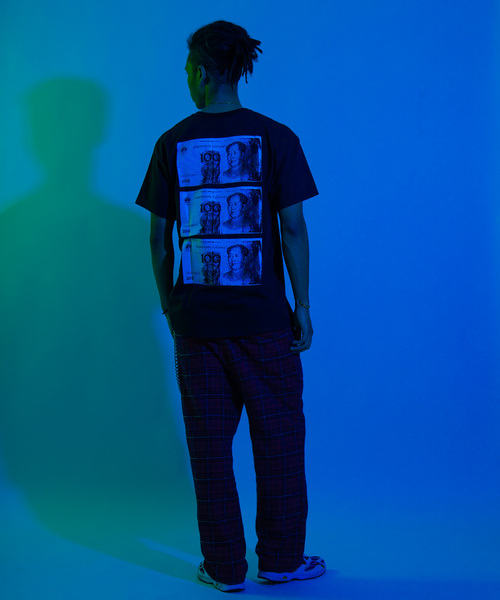 DELUSION LAND(デリュージョンランド)の「DELUSION LAND/MONEY TEE(Tシャツ/カットソー・メンズ・ホワイト/ブラック・FREE)」の6枚目の写真